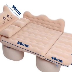 Đệm Hơi Ô Tô Hình Thú Dễ Thương Carcenter Nệm Hơi Ghế Sau Cho Xe 4, 5, 7 Chỗ Đi Đường Xa