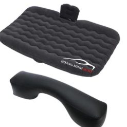 Đệm Hơi Ô Tô Màu Đen Cao Cấp Hàng Dày Loại 1 Tặng Kèm Bơm Điện Và Bộ Gối