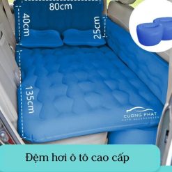 Đệm Hơi Xe Ô Tô Cao Cấp Dùng Du Lịch Cho Xe 5 Đến 7 Chỗ