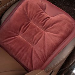 Đệm Mông Xe Hơi Cao Cấp Da Nappa Kết Hợp Nhung Lông Cừu Êm Ái