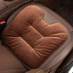 Đệm Mông Xe Hơi Cao Cấp Da Nappa Kết Hợp Nhung Lông Cừu Êm Ái