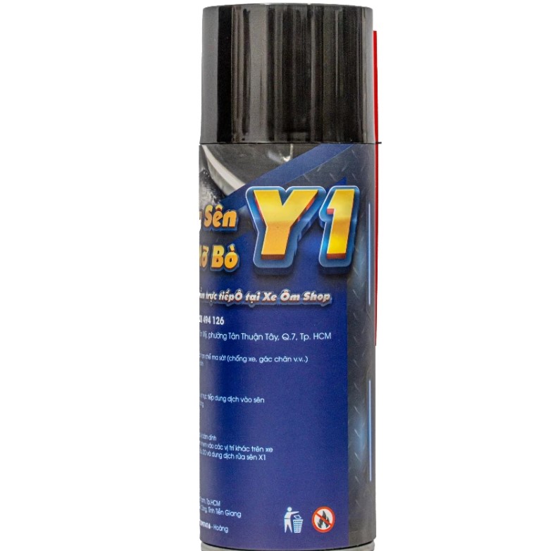 Dung Dịch Dưỡng Sên Mỡ Bò Y1 Bôi Trơn Và Bảo Dưỡng Sên Xe Máy Hiệu Quả