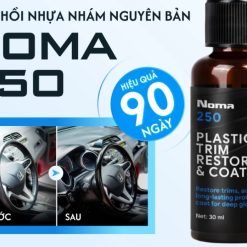 Dung dịch phục hồi nhựa nhám NOMA 250 ô tô xe máy tự nhiên an toàn bền lâu