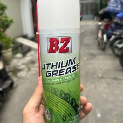 Dưỡng Sên BZ Mỡ Bò Xanh Lithium 450ml Cao Cấp Chống Văng, Bảo Vệ Sên Hiệu Quả