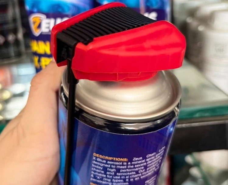 Dưỡng Sên Cao Cấp Zeus Không Văng X-Blue Mỡ Bò Xanh 400ml Giảm Tiếng Ồn Hiệu Quả