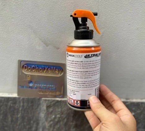 Dưỡng sên Megacools Ultra Lube Moly Wax 300ml Siêu đặc, trong suốt cho mọi loại sên xe