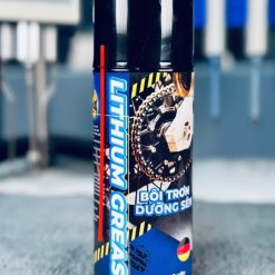 Dưỡng Sên Mỡ Bò Xanh Chống Văng Bám Sên Sprayking Chai Dạng Xịt 400ml Gốc Mỡ Bò Lithium Xanh