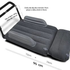 Giường Hơi Ô Tô Cho Bé Nằm Cao Cấp Dạng Treo Sau Xe An Toàn Và Tiện Lợi