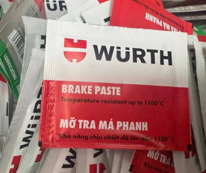 Gói Mỡ Tra Má Phanh Wurth Brake Paste 5.5g