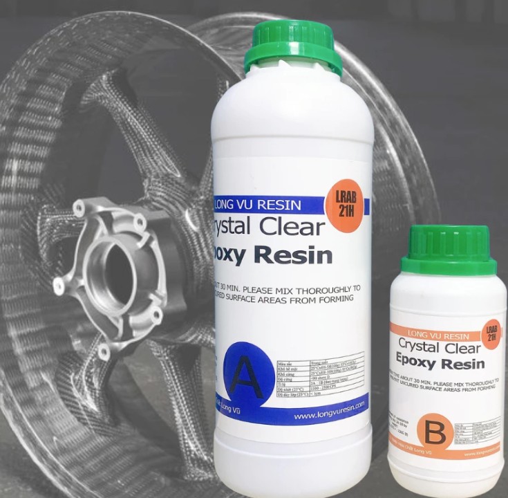 Keo Epoxy Carbon chuyên dụng dán phủ carbon fiber cho xe máy, ô tô và phụ kiện