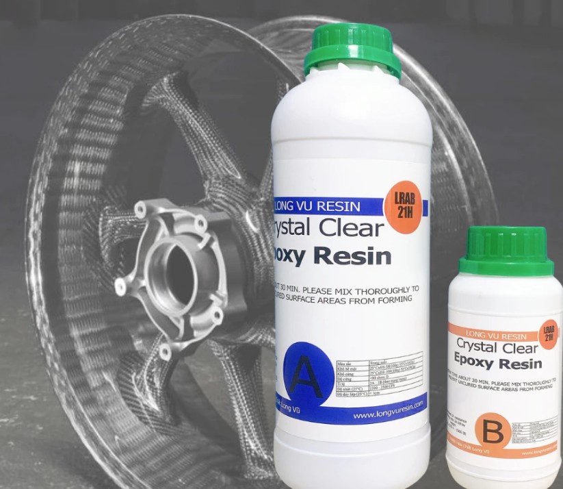 Keo Epoxy Carbon Chuyên Dụng Dán Phủ Carbon Fiber Cho Xe Máy Và Ô Tô