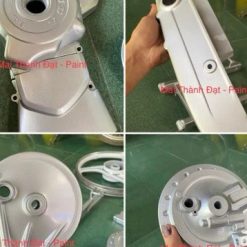 Màu sơn bạc 12-2K tự bóng màu zin dàn chân Honda Wave