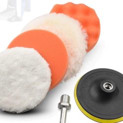 Miếng Đánh Bóng Xe Hơi MotoPlex 6 Miếng Đánh Bóng Bánh Xe 3/4/5 Inch