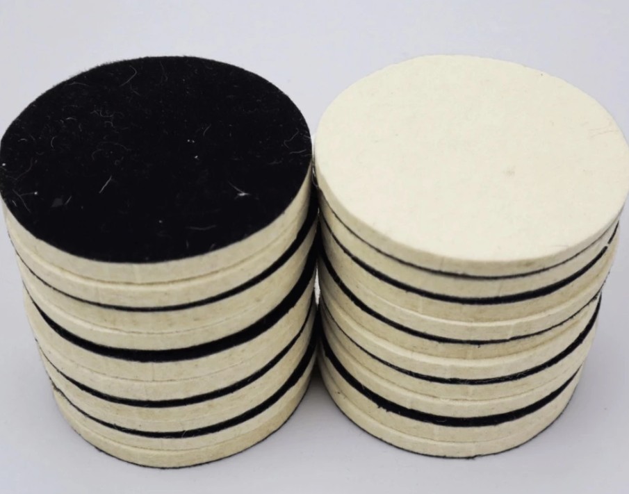 Miếng Phớt Pad Nỉ Đánh Bóng Kính, Inox Size 4-5-7 Inch Tự Dính