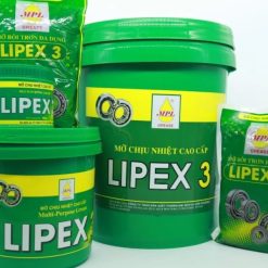 Mỡ Chịu Nhiệt Lipex 3 Lon 400gr Bôi Trơn Và Bảo Vệ Máy Móc Nhiệt Độ Cao