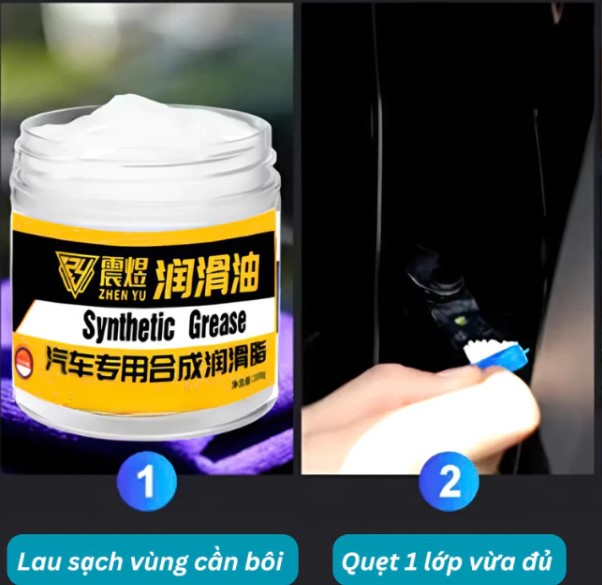 Mỡ Tra Bảo Dưỡng Ô Tô Chống Rỉ Sét Bôi Trơn Chi Tiết, Giảm Va Đập Và Tiếng Cọt Kẹt Hiệu Quả