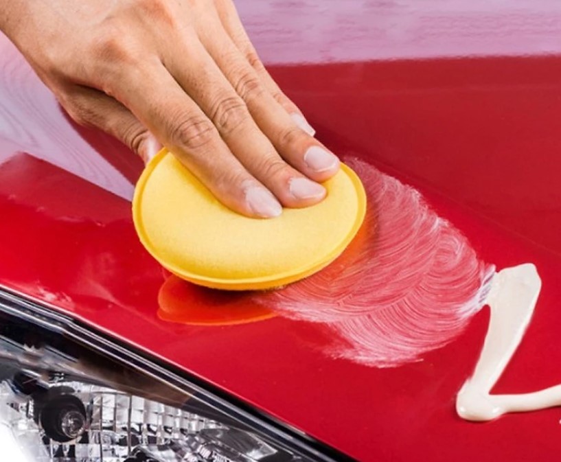 Mút Xốp Đánh Bóng Sơn Ô Tô, Xe Máy Hình Tròn 10cm Dụng Cụ Chuyên Dụng Chăm Sóc Xe