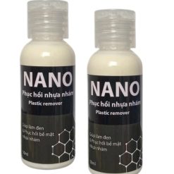 Nano Phục Hồi Nhựa Nhám 50ml Dung Dịch Làm Mới & Dưỡng Nhựa Đen Ô Tô Xe Máy
