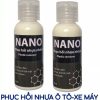 Nano Phục Hồi Nhựa Nhám Mỹ Dưỡng Bóng Nhựa Ô Tô Xe Máy, Che Vết Xước Bạc Màu
