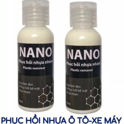 Nano Phục Hồi Nhựa Nhám Mỹ Dưỡng Bóng Nhựa Ô Tô Xe Máy, Che Vết Xước Bạc Màu