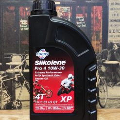 Nhớt Fuchs Silkolene Pro 4 10W40 UK Dầu Nhớt Tổng Hợp Cao Cấp Cho Xe Máy Hiệu Suất Cao