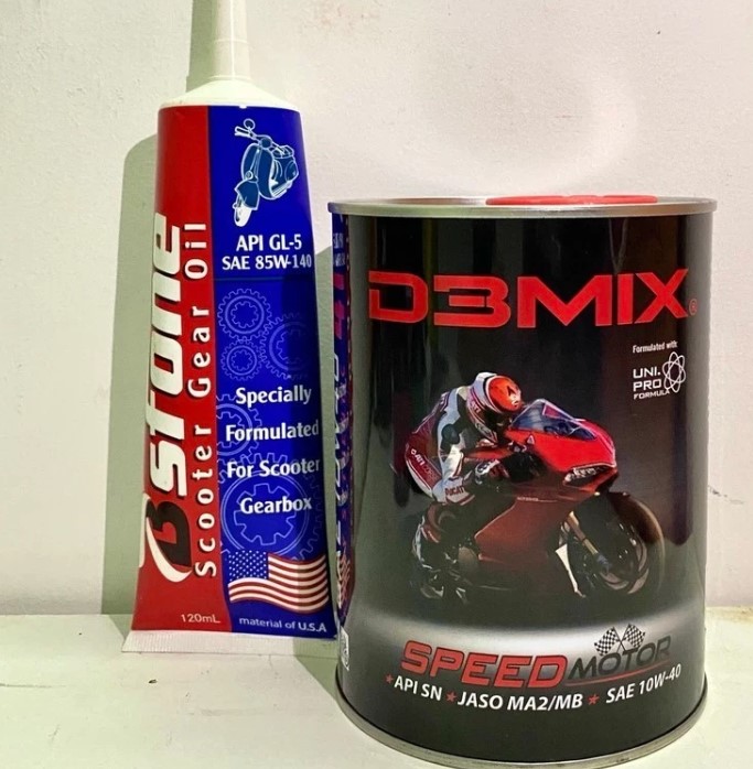 Nhớt Láp Chống Hú Cho Xe Tay Ga Bsfone Scooter Gear Oil 85W140 120ml
