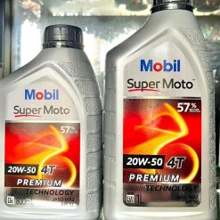 Nhớt Mobil Xe Máy 10W40, 20W50 Cho Xe Số Và Xe Tay Ga Chính Hãng