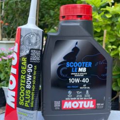 Nhớt Motul Xe Tay Ga Motul Scooter LE 4T 10W40 800ml Chính Hãng