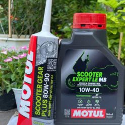 Nhớt Motul Xe Tay Ga Scooter Expert 10W40 800ml Nhớt láp Motul 120ml Chính hãng cao cấp