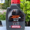 Nhớt Motul Xe Tay Ga Scooter Power LE 5W40 / Expert 10W40 + Nhớt Lap/Hộp Số 120ml
