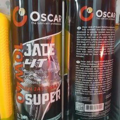 Nhớt Oscar Jade 4T Super 10W40 Dành Cho Xe Số Và Xe Côn Tay Nhập Khẩu UAE