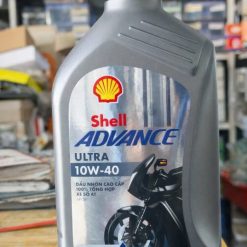 Nhớt Shell Advance 4T Ultra Full Tổng Hợp Xe Số (Chai Màu Xám)