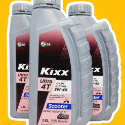 Nhớt Tổng Hợp Kixx Ultra Scooter 5W40 0.8L Nhập Khẩu Hàn Quốc Cho Xe Tay Ga