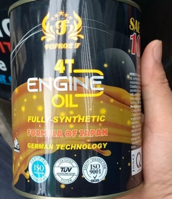 Nhớt Tổng Hợp Petrol One 10W40 Dùng Cho Xe Máy Nhập Khẩu UAE