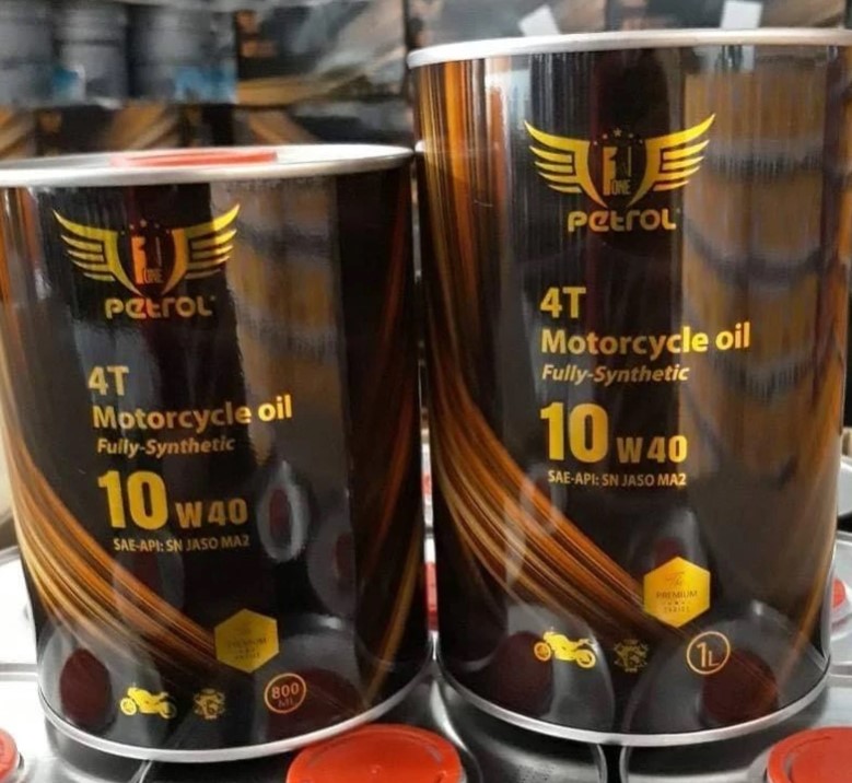 Nhớt Tổng Hợp Petrol One 10W40 Dùng Cho Xe Máy Nhập Khẩu UAE