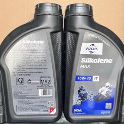 Nhớt Xe Máy Fuchs Silkolene Max 10W40 Bán Tổng Hợp Cao Cấp Chính Hãng Từ Đức