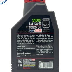 Nhớt xe số cao cấp Motul 3100 Gold