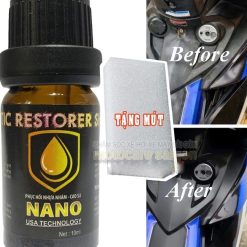 Phục Hồi Và Dưỡng Nhựa Nhám Đen Nano Plastic Restorer 10ml Cho Tất Cả Dòng Xe