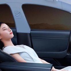 Rèm Che Nắng Xe Ô Tô Nam Châm Bộ 4 Tấm Chắn Nắng Cho Mọi Dòng Xe