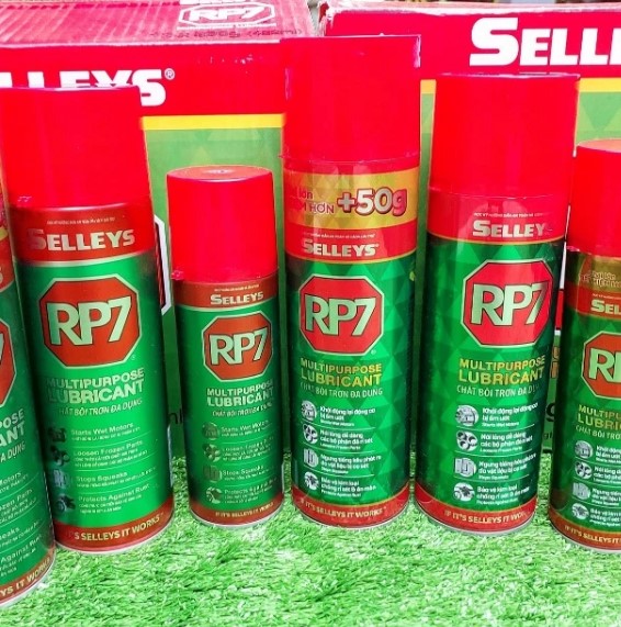 RP7 Chai Xịt Chống Rỉ Sét Cao Cấp 175g, 300g, 350g Tặng Thêm 50g