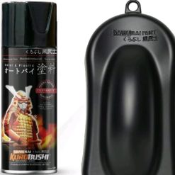 Samurai sơn xịt màu đen nhám 109A 400ml chất lượng cao cho xe máy và ô tô