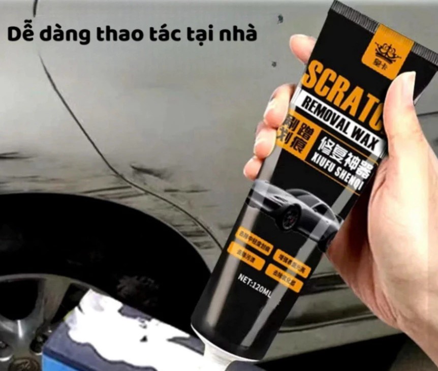 Sáp Tẩy Xóa Vết Xước Xe Ô Tô Đánh Bóng Vết Trầy Sơn Xe Máy