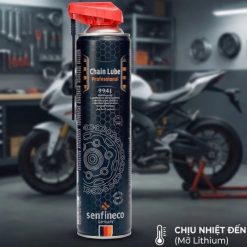 Senfineco 9941 Chain Lube Professional [650ML] Xịt Dưỡng Sên Mỡ Bò Xanh Cao Cấp