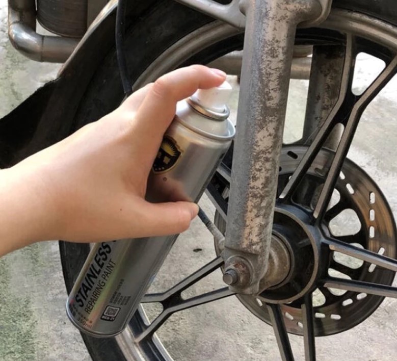 Sơn Bạc Mạ Crom Sơn Xịt Mạ Chrome Chai Sơn Mạ Siêu Bóng Cho Xe, Đồ Nội Thất Và Kim Loại