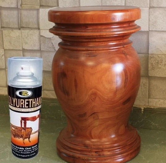 Sơn Bóng Gỗ PU Polyurethane Bosny 600cc Nhập Khẩu Thái Lan