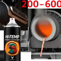 Sơn Chịu Nhiệt Cao Cấp Con Két Hi-Temp 600°C Sơn Pô, Sơn Chống Cháy Và Sơn Xịt Chịu Nhiệt Cao