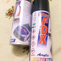 Sơn Chịu Nhiệt Fox Chống Cháy Thái Lan Dùng Cho Pô Xe Và Các Loại Đồ Kim Loại