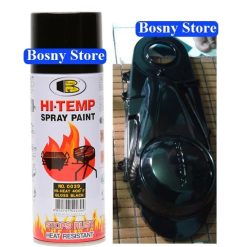 Sơn Chịu Nhiệt Hi-Temp Bosny Chống Nhiệt Độ Cao Bảo Vệ Bề Mặt Kim Loại Bền Màu