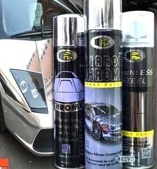 Sơn Mạ Crom Inox Bosny Chính Hãng Hiệu Ứng Tráng Gương Cao Cấp