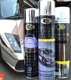 Sơn Mạ Crom Inox Bosny Chính Hãng Hiệu Ứng Tráng Gương Cao Cấp